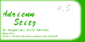 adrienn stitz business card